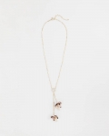 Chicos Tortoise Spider Lily Y-Necklace - NEUTRAL Chicos Tortoise Spider Lily Y-Necklace - NEUTRAL