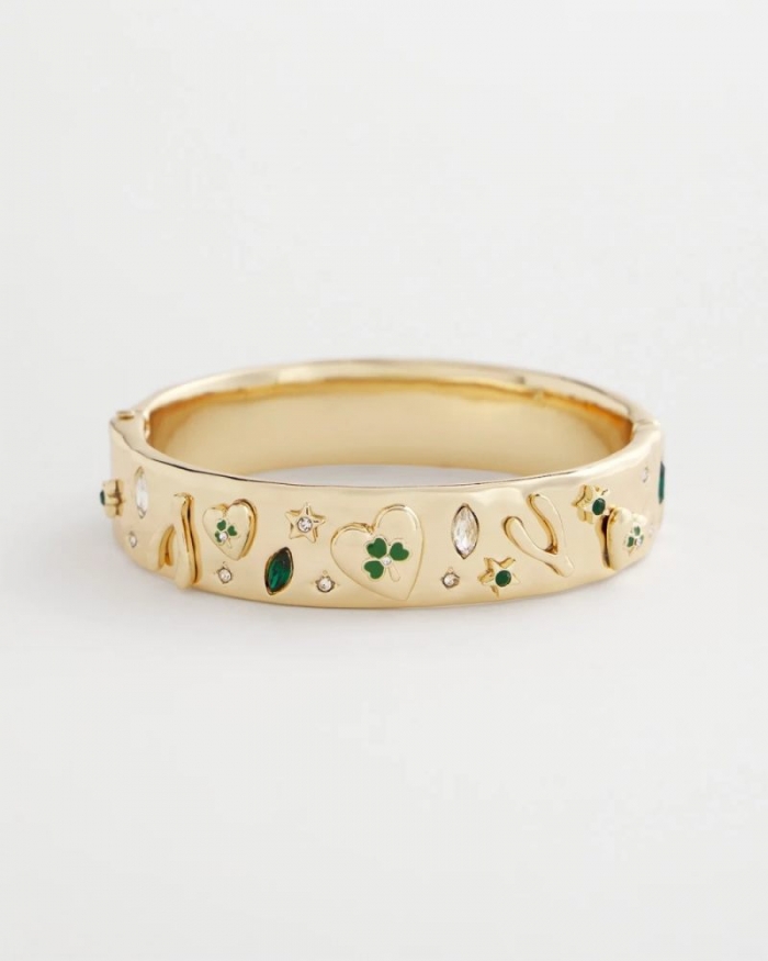 Chicos St. Patrick's Bangle - GREEN