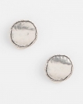 Chicos No Droop™ Silver Tone Clip-On Earrings - SILVER