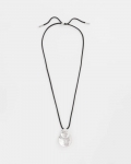 Chicos Silver Tone Circles Pendant Necklace - SILVER Chicos Silver Tone Circles Pendant Necklace - SILVER
