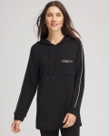 Chicos Zenergy® Caviar Bead Sweatshirt - BLACK Chicos Zenergy® Caviar Bead Sweatshirt - BLACK