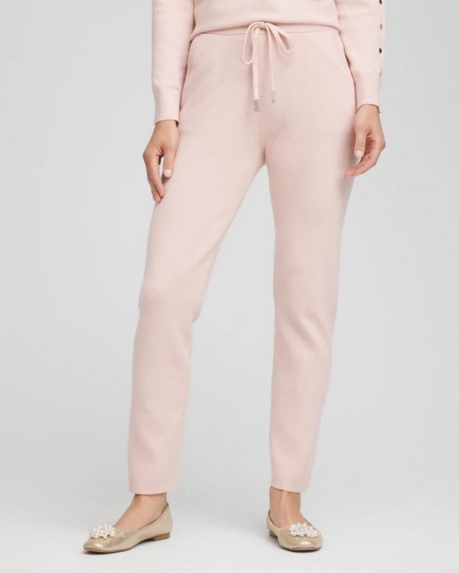 Chicos Zenergy® Luxe Tapered Ankle Pants - ROSE SMOKE
