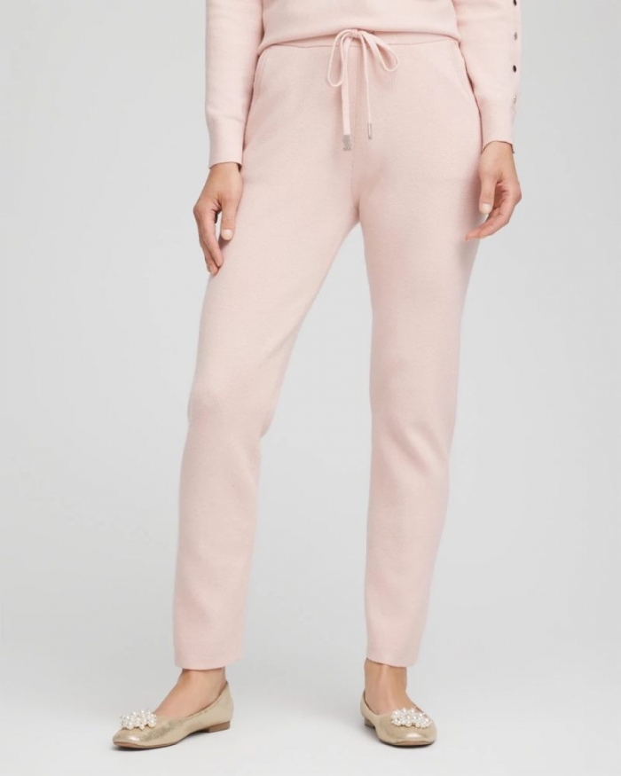 Chicos Zenergy® Luxe Tapered Ankle Pants - ROSE SMOKE