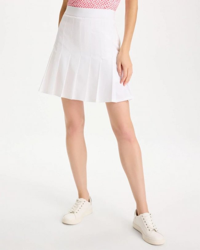 Chicos Zenergy® UPF Pleated Skort - ALABASTER