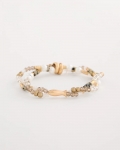 Chicos Jasper Stone Beaded Stretch Bracelet - NEUTRAL