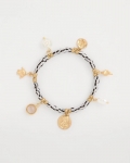 Chicos Beachy Charm Stretch Bracelet - BLACK Chicos Beachy Charm Stretch Bracelet - BLACK