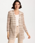 Chicos Pointelle Metallic Cardigan - CATTAIL BROWN Chicos Pointelle Metallic Cardigan - CATTAIL BROWN