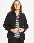Chicos Zenergy® UPF Lattice-Trim Jacket - BLACK Chicos Zenergy® UPF Lattice-Trim Jacket - BLACK