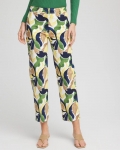 Chicos Emme Straight Mod Cropped Pants - ALABASTER