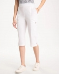Chicos Zenergy® UPF Pedal Pusher Pants - ALABASTER