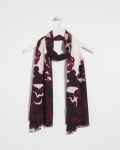 Chicos Maude Medallion Oblong Scarf - BLACK Chicos Maude Medallion Oblong Scarf - BLACK