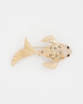 Chicos Koi Fish Brooch - GOLD Chicos Koi Fish Brooch - GOLD
