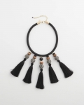 Chicos Chico's Originals Tassel Statement Necklace - NEUTRAL