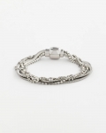 Chicos Silvertone Multistrand Bracelet - SILVER