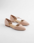 Chicos Glory Pointed Toe Flats - NATURAL Chicos Glory Pointed Toe Flats - NATURAL