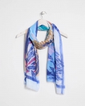 Chicos Beachy Oblong Scarf - BLUE Chicos Beachy Oblong Scarf - BLUE
