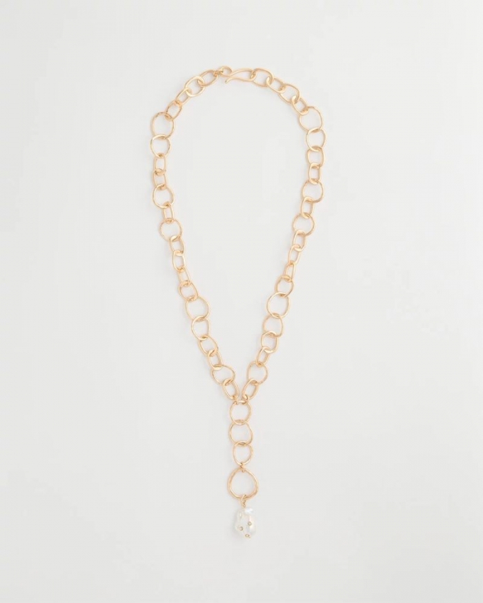 Chicos Pearl Y-Necklace - PEARL