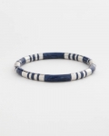 Chicos Blue Enamel Hinge Bangle - BLUE