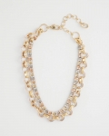 Chicos Convertible Tri-Tone Short Necklace - MIXED METALS Chicos Convertible Tri-Tone Short Necklace - MIXED METALS