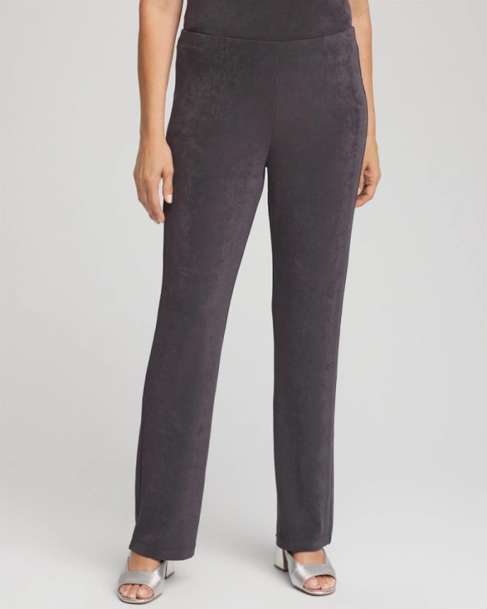 Chicos Travelers™ No Tummy Pants - SERENE GRAY