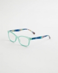 Chicos Multi-Stripe Square Readers - GREEN Chicos Multi-Stripe Square Readers - GREEN