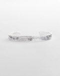 Chicos Silvertone Flexible Cuff Bracelet - SILVER Chicos Silvertone Flexible Cuff Bracelet - SILVER