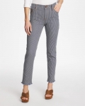 Chicos Petite Pinnacle Stripe Girlfriend Ankle Jeans - DENIM Chicos Petite Pinnacle Stripe Girlfriend Ankle Jeans - DENIM