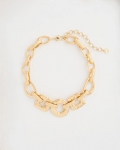 Chicos Chunky Collar Necklace - GOLD