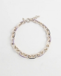 Chicos Chain Link Bib Necklace - MULTI Chicos Chain Link Bib Necklace - MULTI