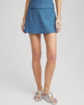 Chicos Gottex Blend Pull-On Swim Skirt - JADE Chicos Gottex Blend Pull-On Swim Skirt - JADE