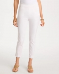 Chicos Brigitte™ Slim Pull-On Ankle Pants - ALABASTER