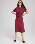 Chicos Zenergy® UPF Bungee-Hem Pull-On Skirt - RUSSET RED Chicos Zenergy® UPF Bungee-Hem Pull-On Skirt - RUSSET RED