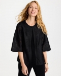 Chicos Travelers™ Collection Soutache Jacket - TRAVELERS BLACK Chicos Travelers™ Collection Soutache Jacket - TRAVELERS BLACK