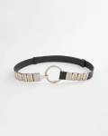 Chicos Mixed Metal Clasp Belt - BLACK Chicos Mixed Metal Clasp Belt - BLACK