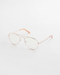 Chicos Metal Aviator Readers - GOLD