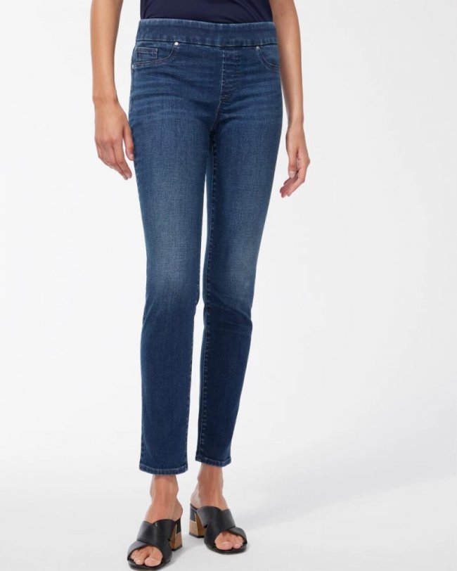 Chicos Pull-On Jeggings - INVERNESS INDIGO Chicos Pull-On Jeggings - INVERNESS INDIGO