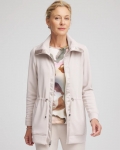 Chicos Zenergy® Cinch-Waist Jacket - SMOKEY TAUPE