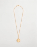 Chicos Reversible Swan Pendant Necklace - GOLD Chicos Reversible Swan Pendant Necklace - GOLD
