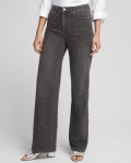 Chicos Pearl High Rise Wide Leg Jean - SHADOW LAKE WASH Chicos Pearl High Rise Wide Leg Jean - SHADOW LAKE WASH