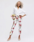 Chicos Brigitte™ Slim Mari Bloom Crop - HOT HONEYSUCKLE Chicos Brigitte™ Slim Mari Bloom Crop - HOT HONEYSUCKLE