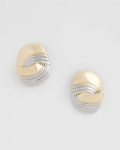 Chicos Mixed Metal Stud Earrings - MIXED METALS Chicos Mixed Metal Stud Earrings - MIXED METALS
