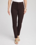 Chicos Girlfriend Slim Ankle Jeans - COCOA BEAN Chicos Girlfriend Slim Ankle Jeans - COCOA BEAN