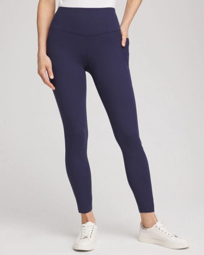 Chicos Zenergy® UPF Soft-Stretch Leggings - PASSPORT BLUE