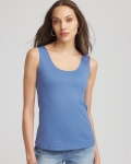 Chicos Microfiber Tank - BLUE LOTUS