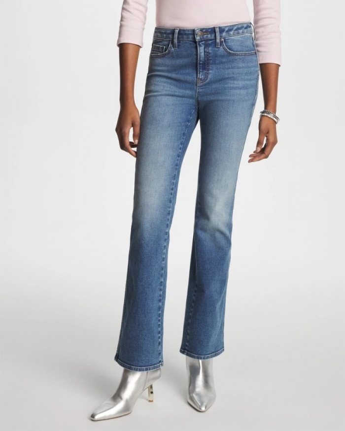 Chicos Skinny Bootcut Jeans - EVELYN INDIGO