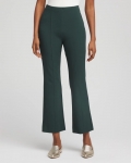 Chicos Lightweight Juliet Flared Ankle Pants - DARKEST SPRUCE Chicos Lightweight Juliet Flared Ankle Pants - DARKEST SPRUCE