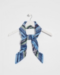 Chicos Rope Relic Square Scarf - PASSPORT BLUE Chicos Rope Relic Square Scarf - PASSPORT BLUE