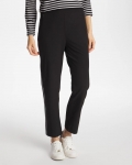 Chicos Zenergy® UPF Lattice-Trim Ankle Pants - BLACK