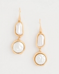 Chicos Siren Faux Pearl Drop Earrings - PEARL Chicos Siren Faux Pearl Drop Earrings - PEARL