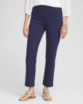 Chicos Brigitte™ Pull-On Cropped Pants - PASSPORT BLUE